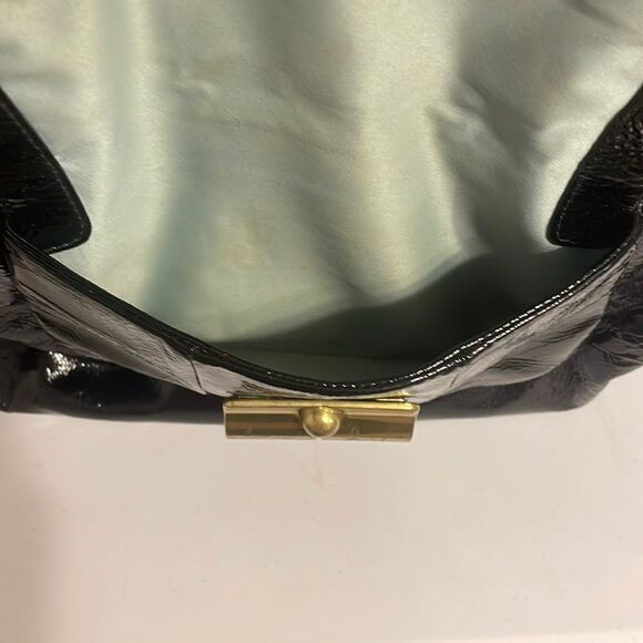 Coach G1076-16014 Kristen hobo blk liquid gloss - Picture 9 of 16